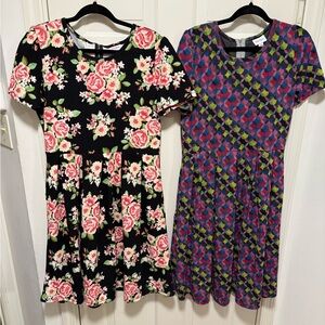 LuLaRoe Amelia Dresses. Both for $12